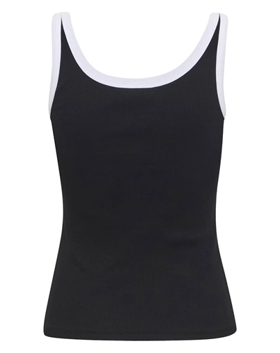 Drew GZ Contrast Logo Top - Gestuz